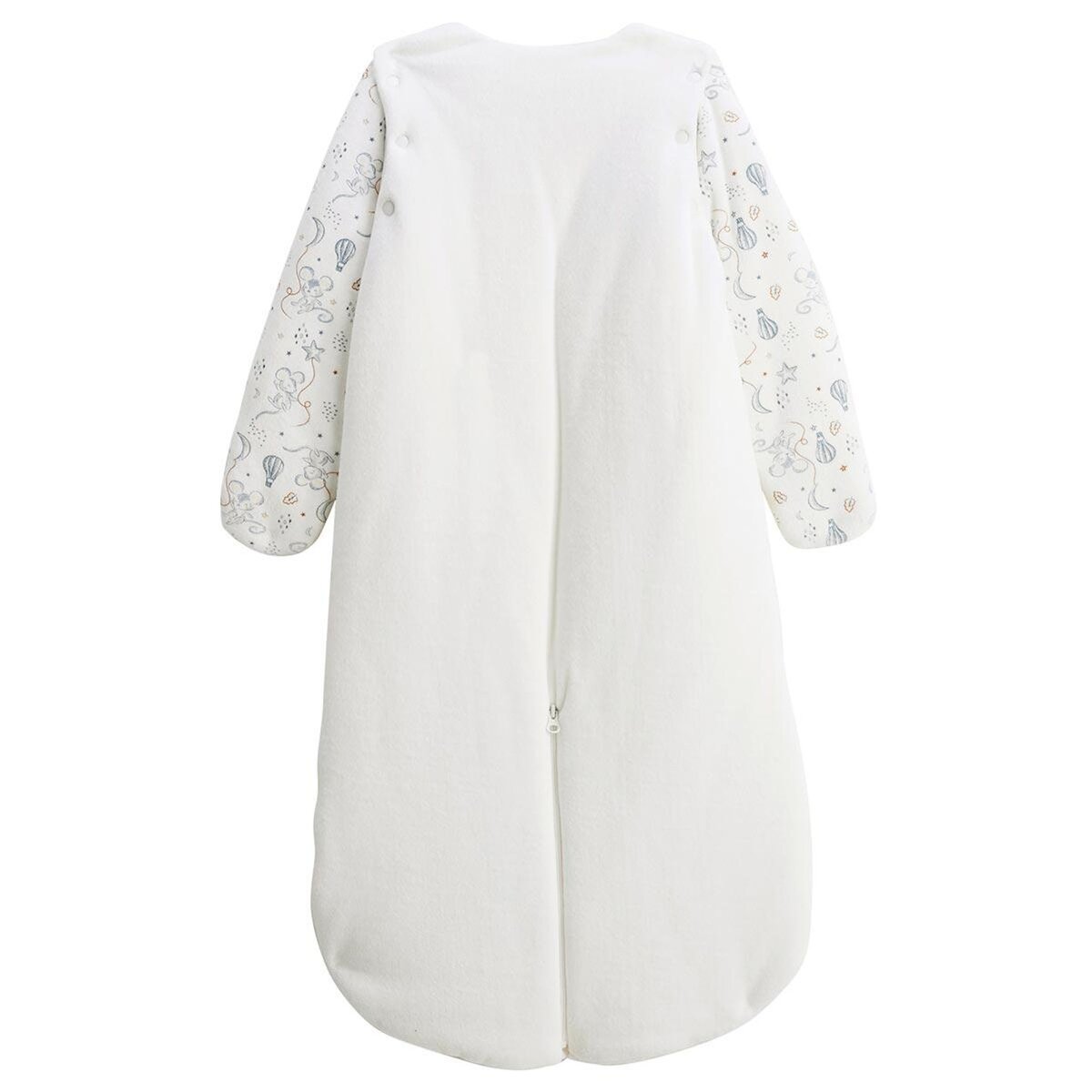 Petit Béguin Turbulette d'hiver en velours avec manches amovibles et jambes séparables Rêverie