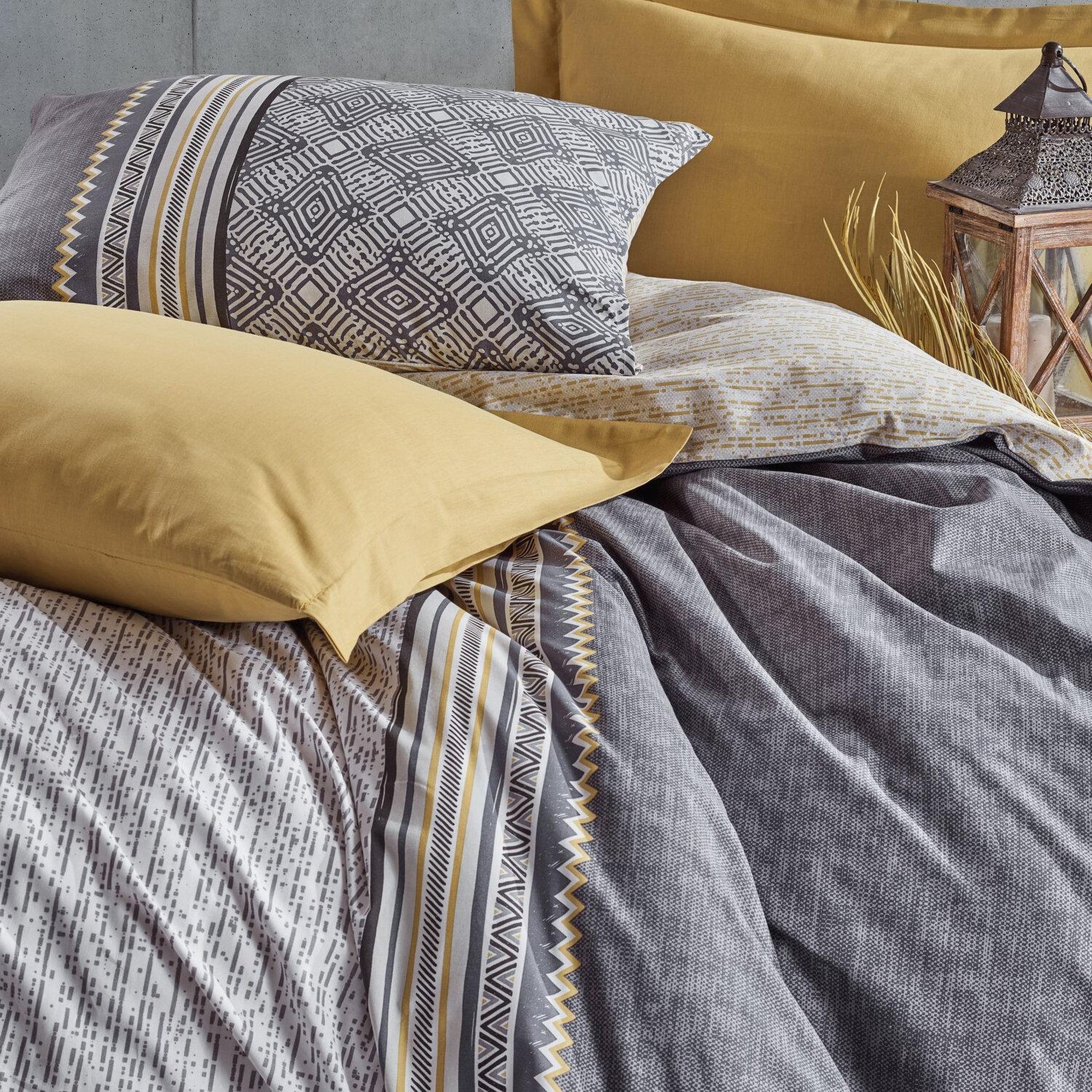 Voir la diapositive 2 : Home collection Parure de lit enfant avec taie(s) 100 % coton Nedra