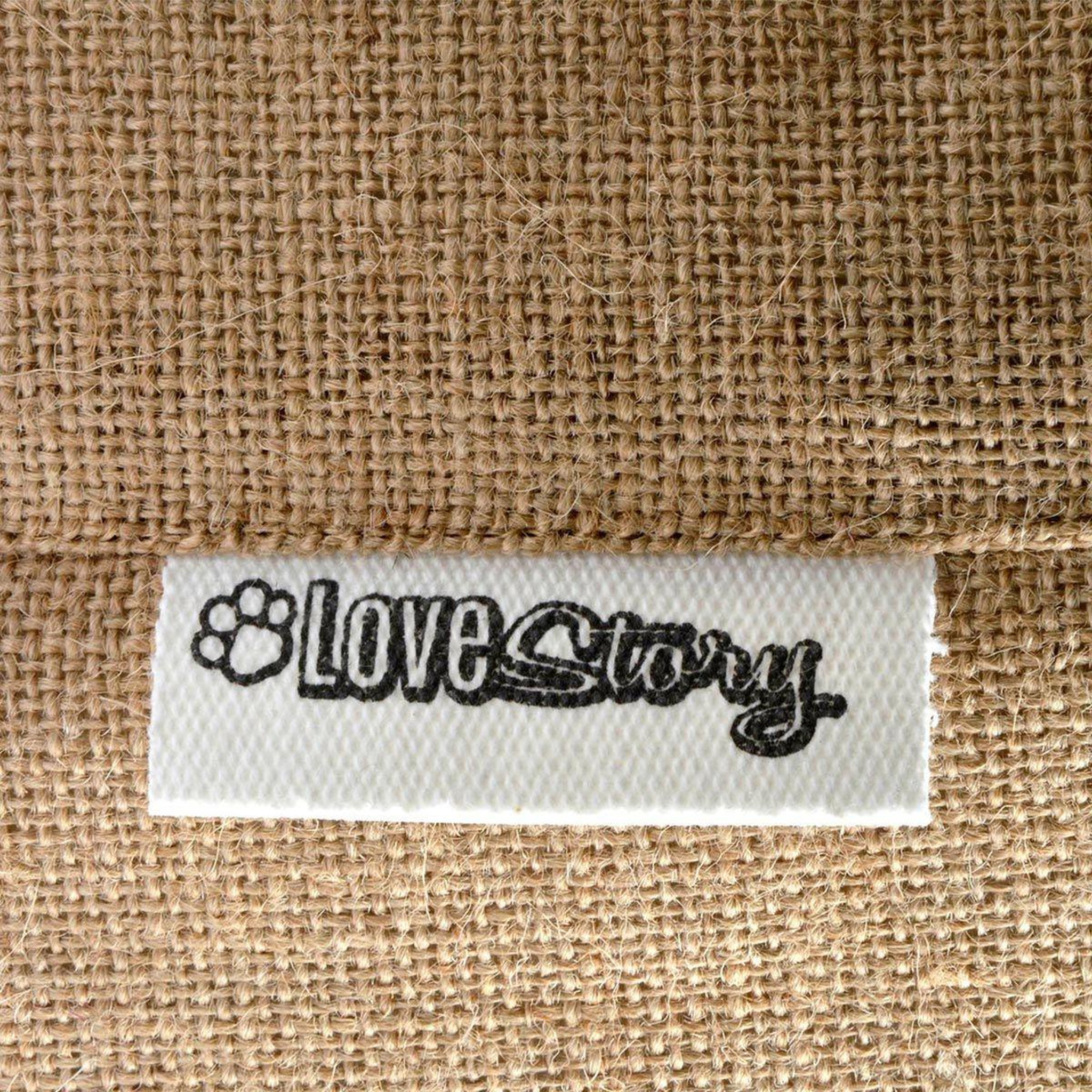 Voir la diapositive 4 : LOVE STORY Tapis de repas pour animaux  bahia  45cm beige
