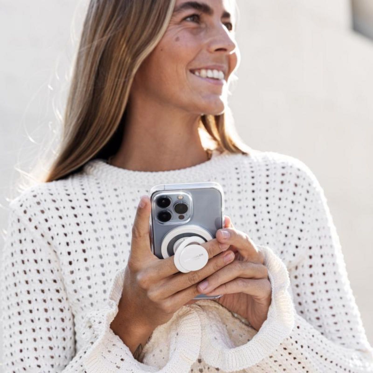 VONMAHLEN VonMählen Phonegrip Backflip Mag white (BFM00006)