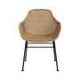 Voir la diapositive 5 : Rendez vous déco Table et chaises de jardin 8 personnes en bois de teck, résine tressée-Carmela
