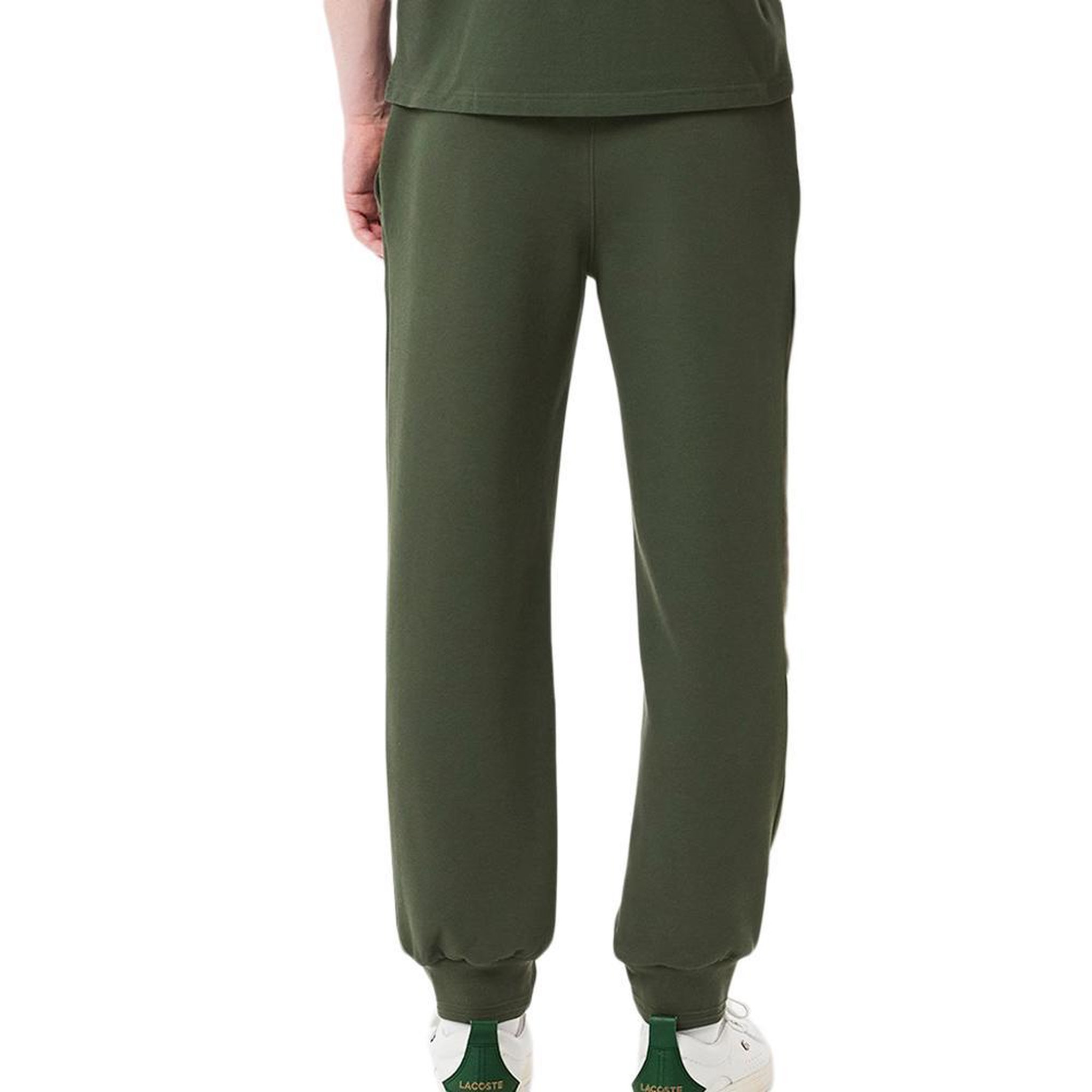 Voir la diapositive 2 : Lacoste Jogging Kaki Homme Lacoste Double Face Pique