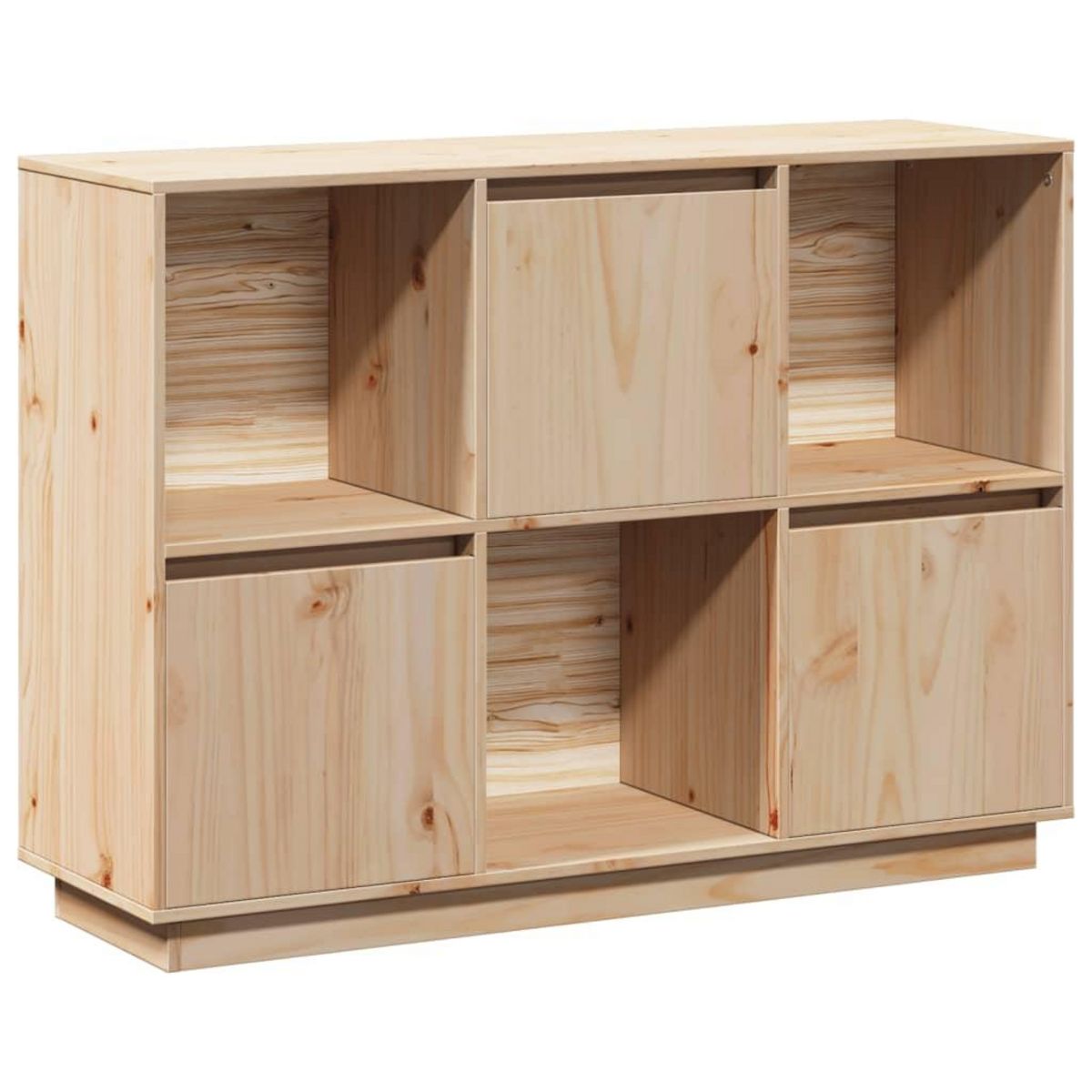 VIDAXL Buffet 110,5x35x80 cm Bois massif de pin