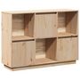 Voir la diapositive 2 : VIDAXL Buffet 110,5x35x80 cm Bois massif de pin