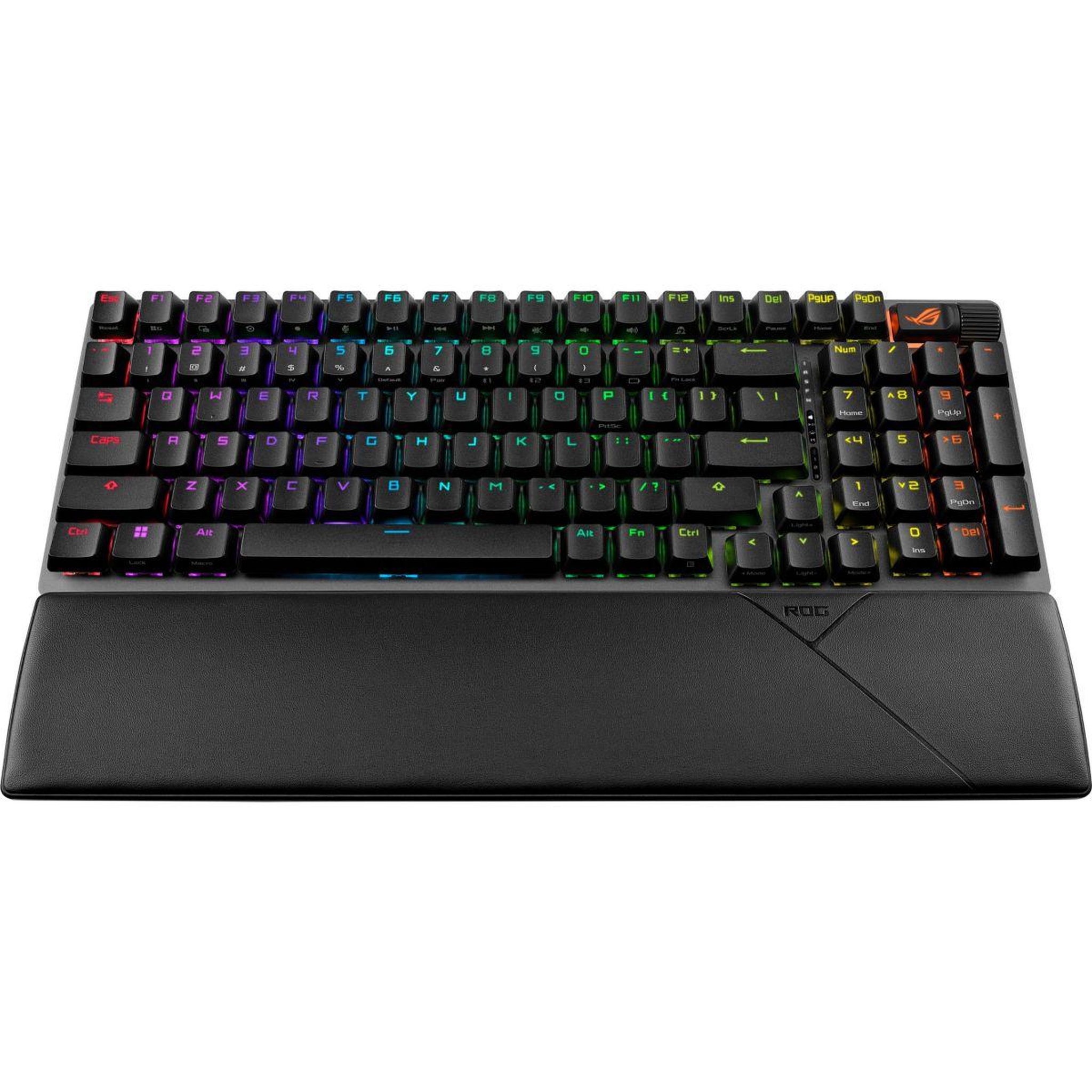 Voir la diapositive 3 : ASUS Clavier gamer sans fil rog strix scope ii 96 wireless