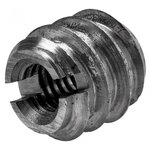 CENTRALE BRICO Lot de 8 manchons à visser acier brut HETTICH, l.12 mm