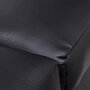 Voir la diapositive 3 : VIDAXL Chaise longue Noir Similicuir