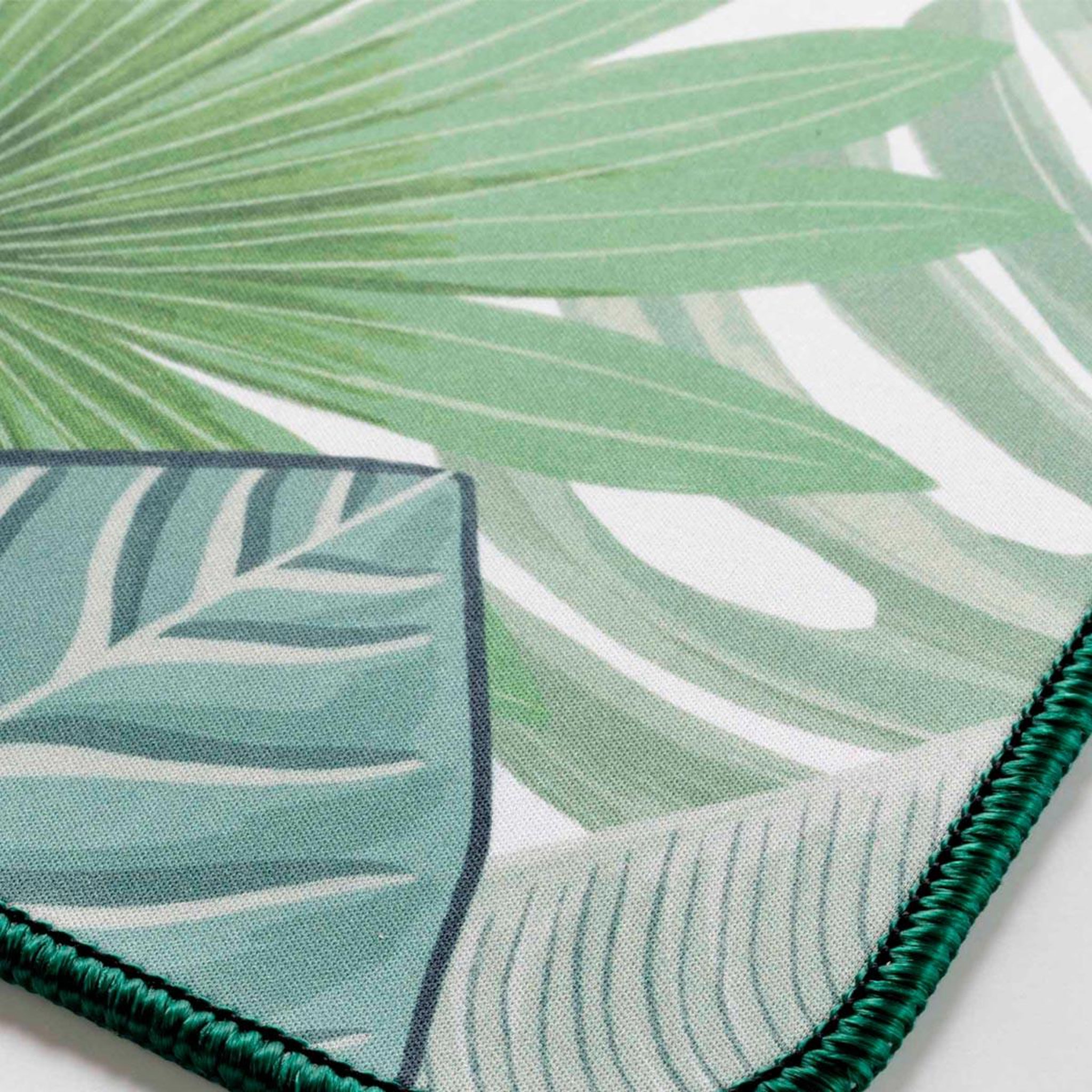 Voir la diapositive 2 : Douceur d'Intérieur Tapis déco imprimé  ardenia  45x75cm vert