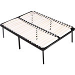Habitat et Jardin Cadre à lattes + pieds pour matelas de 140 x 190 cm - 20 lattes