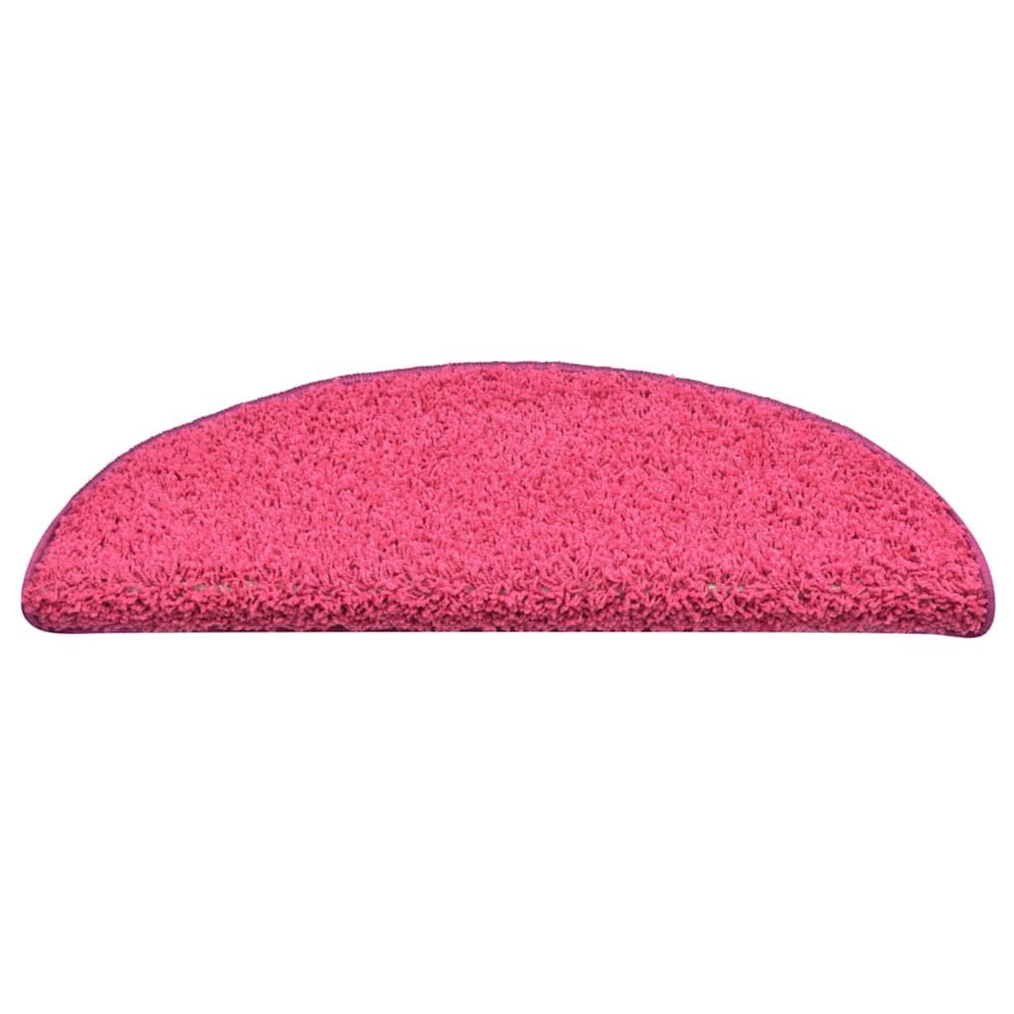 Voir la diapositive 3 : VIDAXL Tapis d'escalier 30 pcs rose 56x17x3 cm