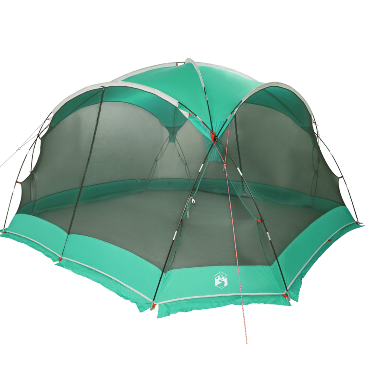 VIDAXL Tente anti moustiques de camping avec portes Verte 4 personnes Imperméable