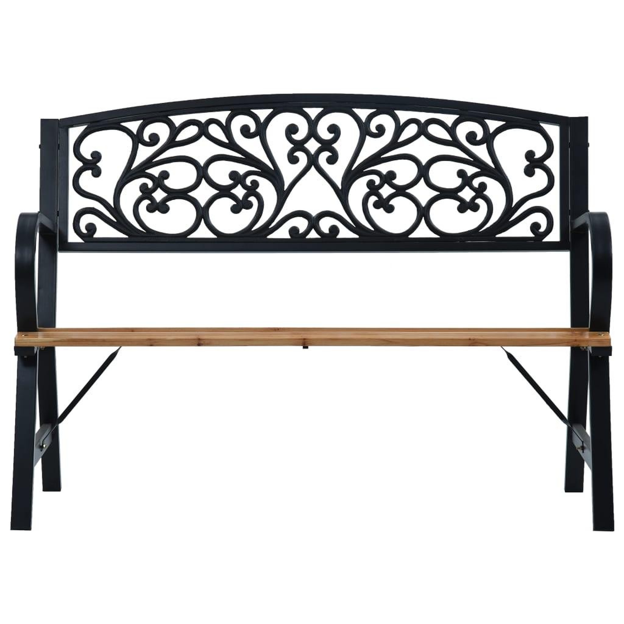 Voir la diapositive 2 : VIDAXL Banc de jardin 120 cm Bois