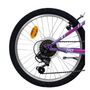 Voir la diapositive 4 : Vélo tout suspendu violet - 20 pouces