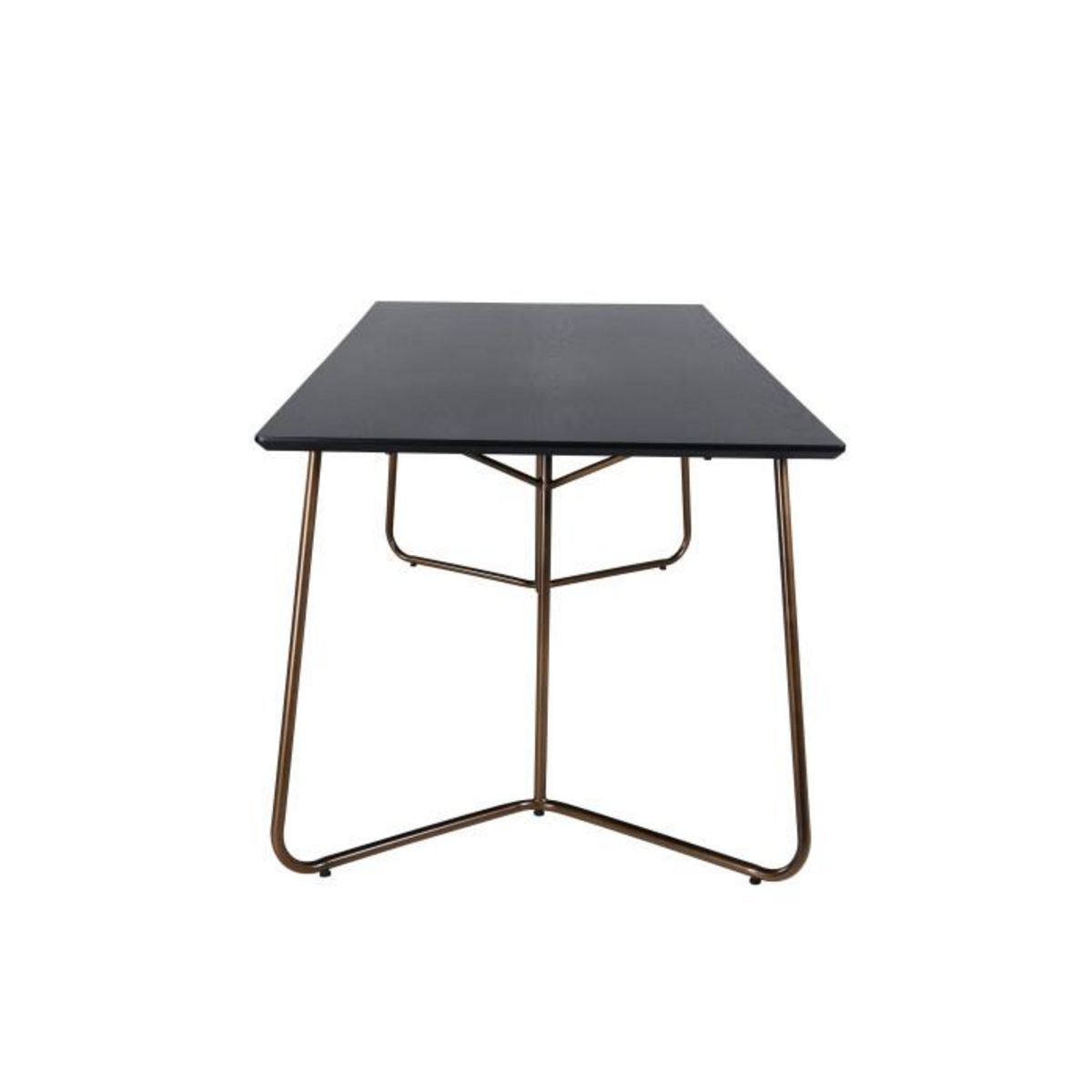 Paris Prix Table à Manger Design  Petra  190cm Noir & Cuivre