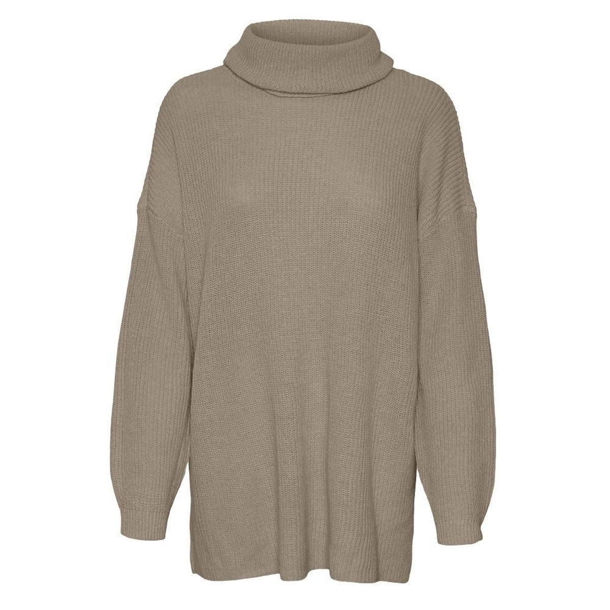Vero Moda Pull Marron Femme Vero Moda Mzia