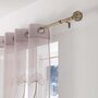 Voir la diapositive 2 : Douceur d'Intérieur Kit de tringle à rideaux extensible Sphère - L120 /L210 cm - Laiton