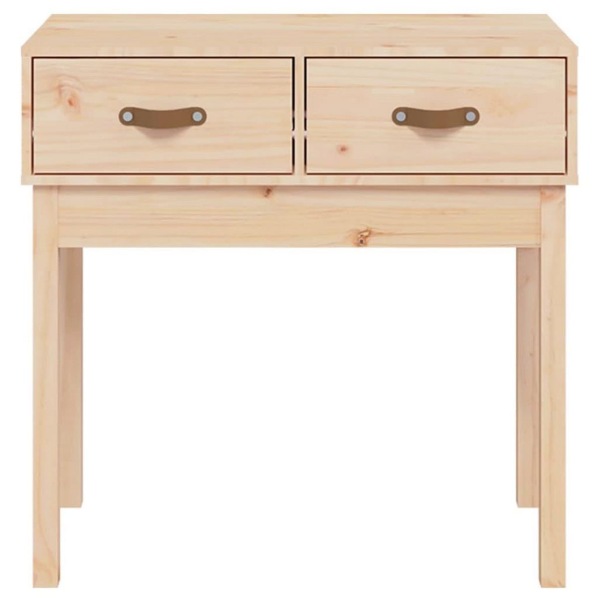 VIDAXL Table console 76,5x40x75 cm Bois massif de pin