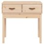 Voir la diapositive 3 : VIDAXL Table console 76,5x40x75 cm Bois massif de pin