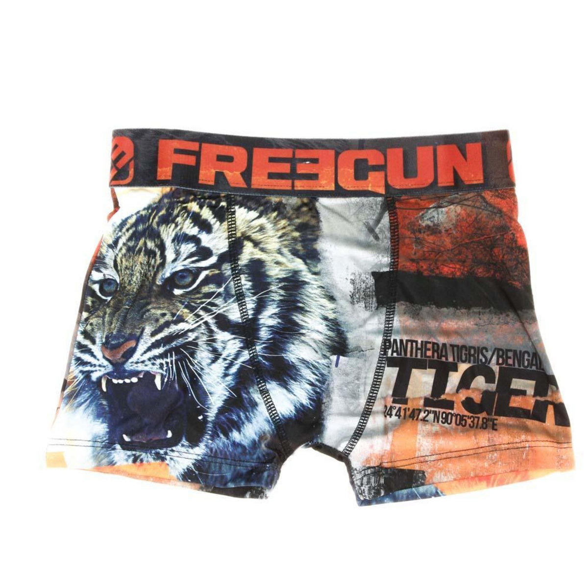 FREEGUN Boxer Noir/ Garçon Freegun Tiger