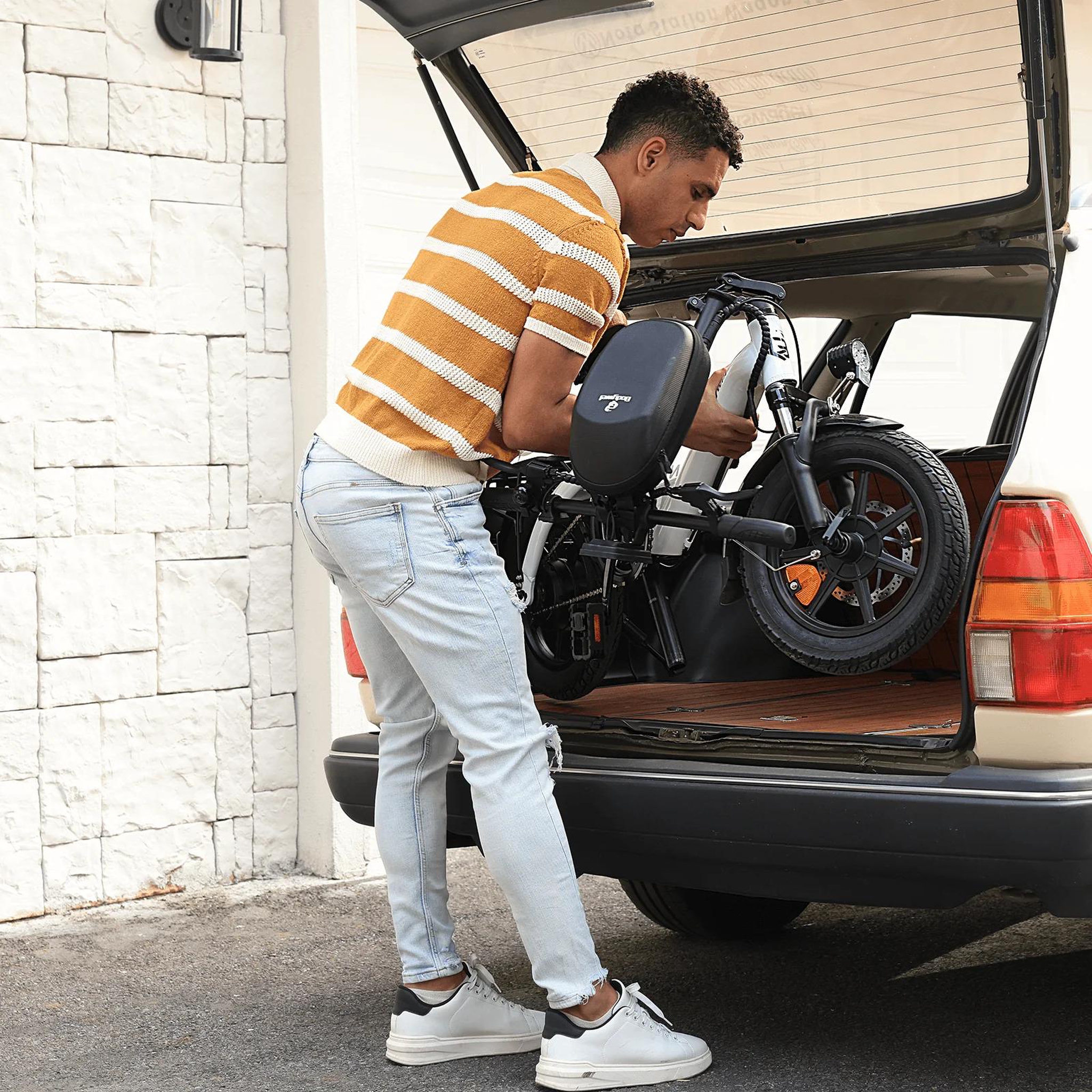 Voir la diapositive 4 : BODYWEL Mini vélo électrique bodywel t16 pro