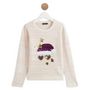 Voir la diapositive 1 : INEXTENSO Pull de noël à sequins fille