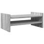 Voir la diapositive 2 : VIDAXL Support de moniteur sonoma gris 50x27x20 cm bois d ingénierie