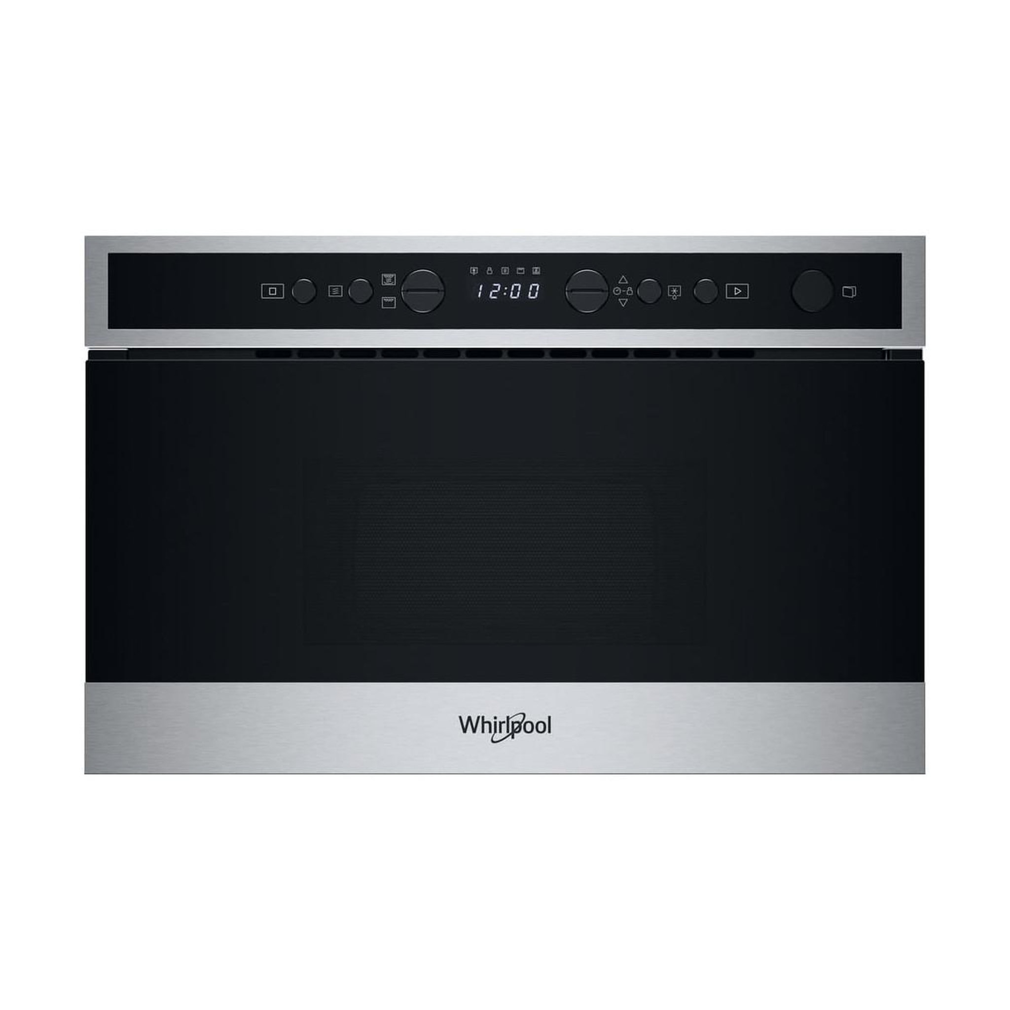 Voir la diapositive 2 : Whirlpool Whirlpool WMN4I4BX Noir, Acier inoxydable Micro-ondes grill Intégré 22 L 750 W