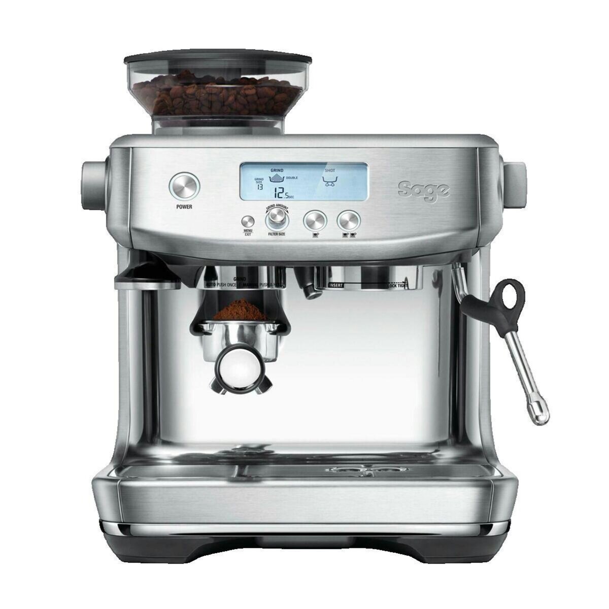 SAGE Expresso broyeur Sage The Barista Pro acier inoxydable brossé
