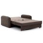 Voir la diapositive 5 : BEST MOBILIER Michelle - canapé droit 3 places convertible avec coffre en velours