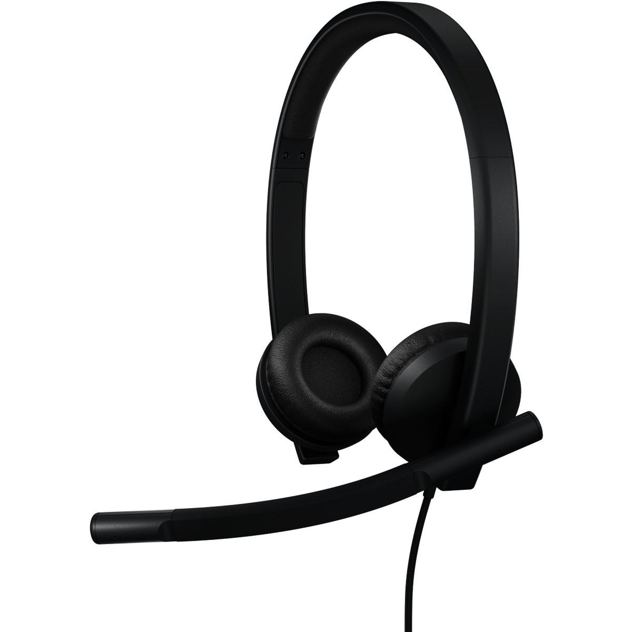 Voir la diapositive 2 : Logitech Auriculaire Logitech H570e Cablé USB-C Noir