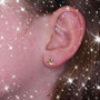Voir la diapositive 2 : L'ATELIER D'AZUR Boucles d'Oreilles Dauphins - Or Jaune - Enfant