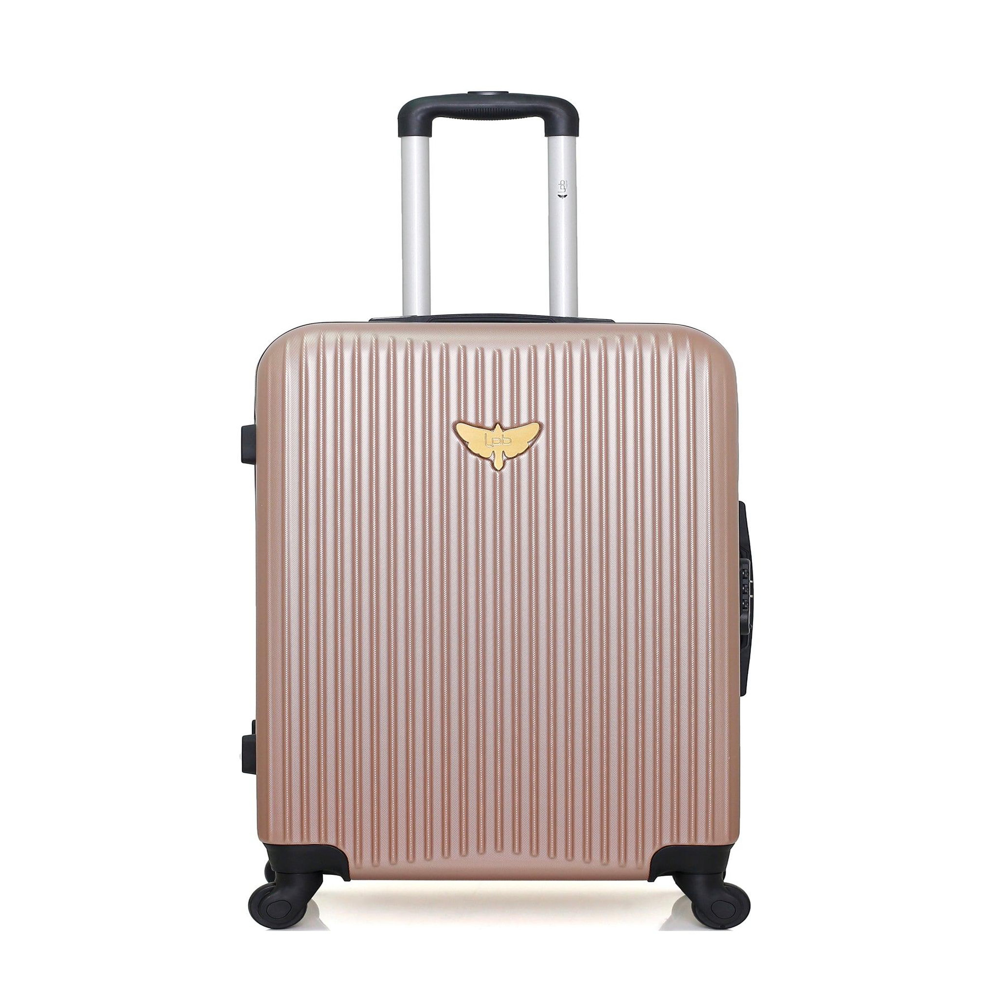 LES P'TITES BOMBES LPB Lpb luggage - valise weekend agata 65 cm 4 roues. Coloris disponibles : Rouge, Orange, Vert, Bleu