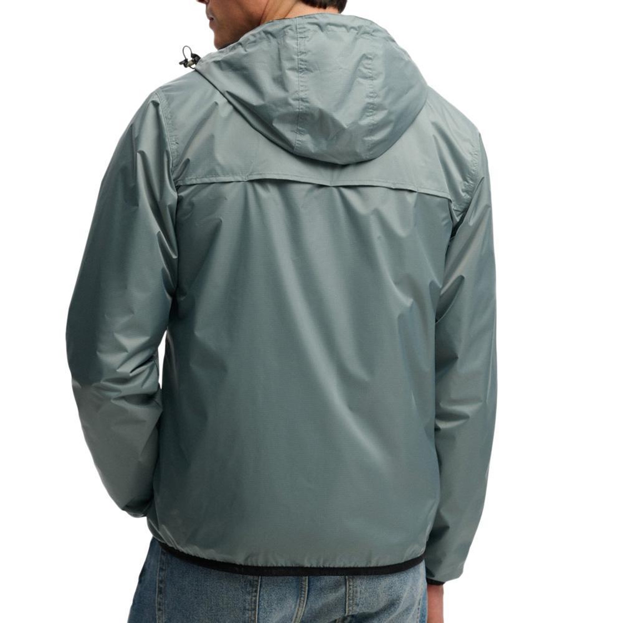 Voir la diapositive 2 : SUPERDRY Veste de Pluie Kaki Homme Superdry Essential Tri Windbreaker