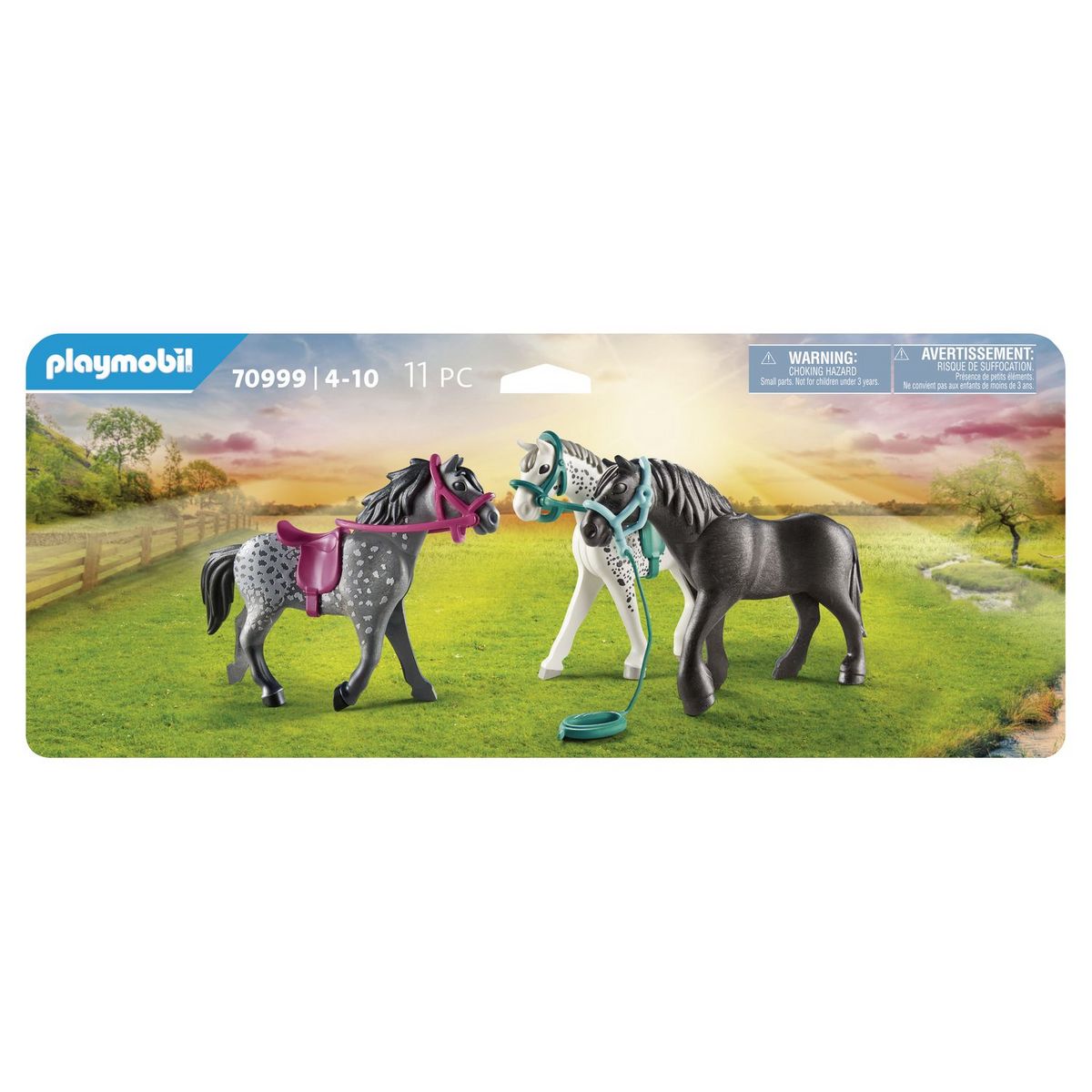 PLAYMOBIL 70999 - 3 Chevaux