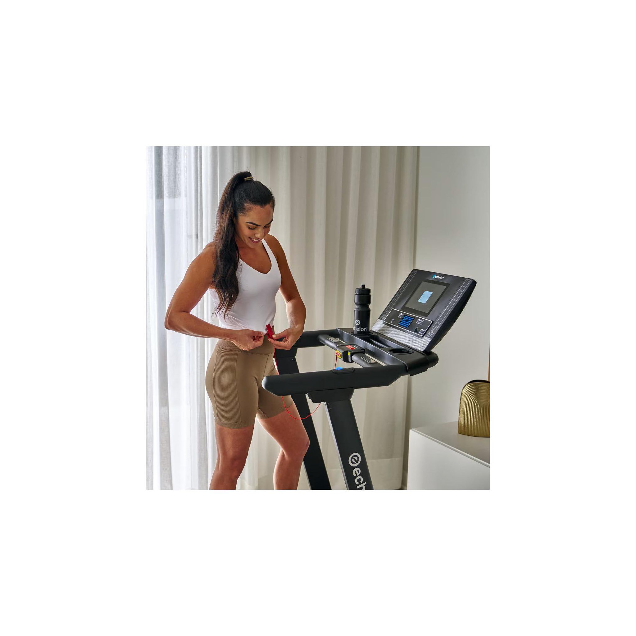 Voir la diapositive 6 : ECHELON Tapis de course pliable connecté - modèle stride 6s-10 - echelon - maison/appartement - écran hd 10 pouces