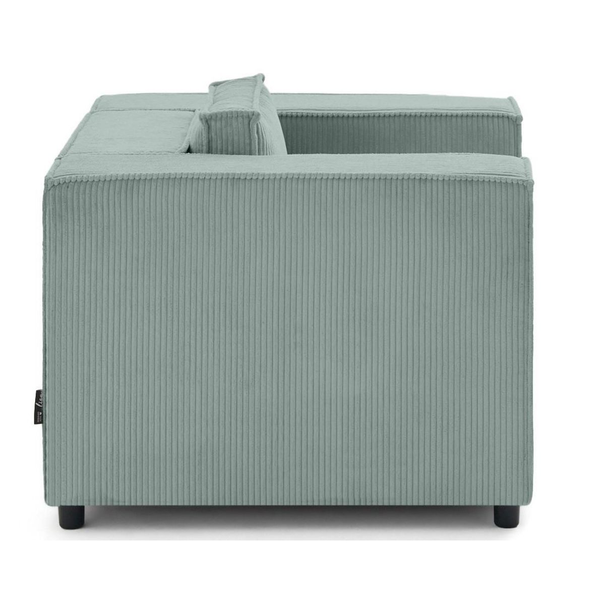 LISA DESIGN Stella - fauteuil en velours côtelé