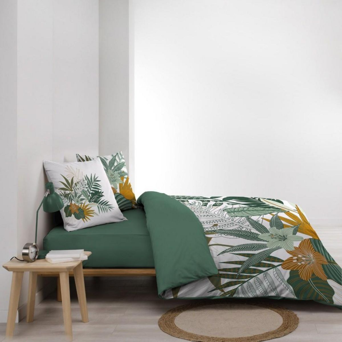 Douceur d'Intérieur Housse de couette 240x220 + 2 taies FLORIDA 100% coton