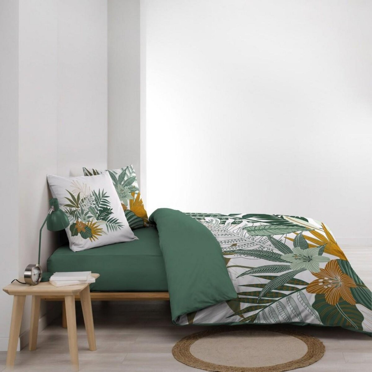 Douceur d'Intérieur Housse de couette 240x220 + 2 taies FLORIDA 100% coton