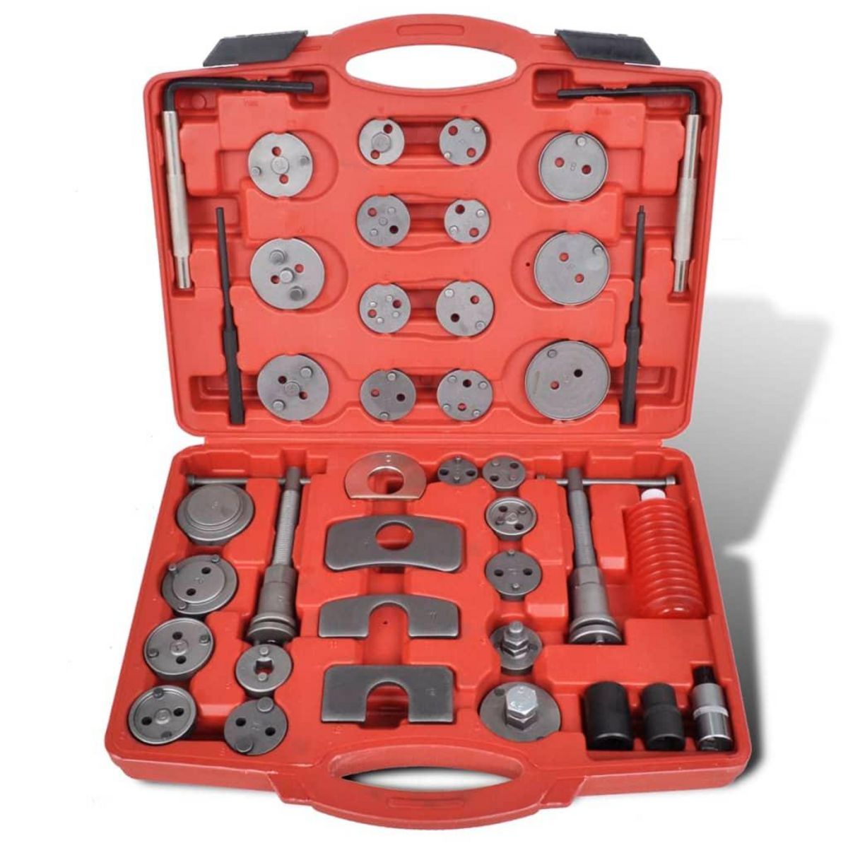 VIDAXL Kit d'outils de filetage de piston d'etrier 40 pcs