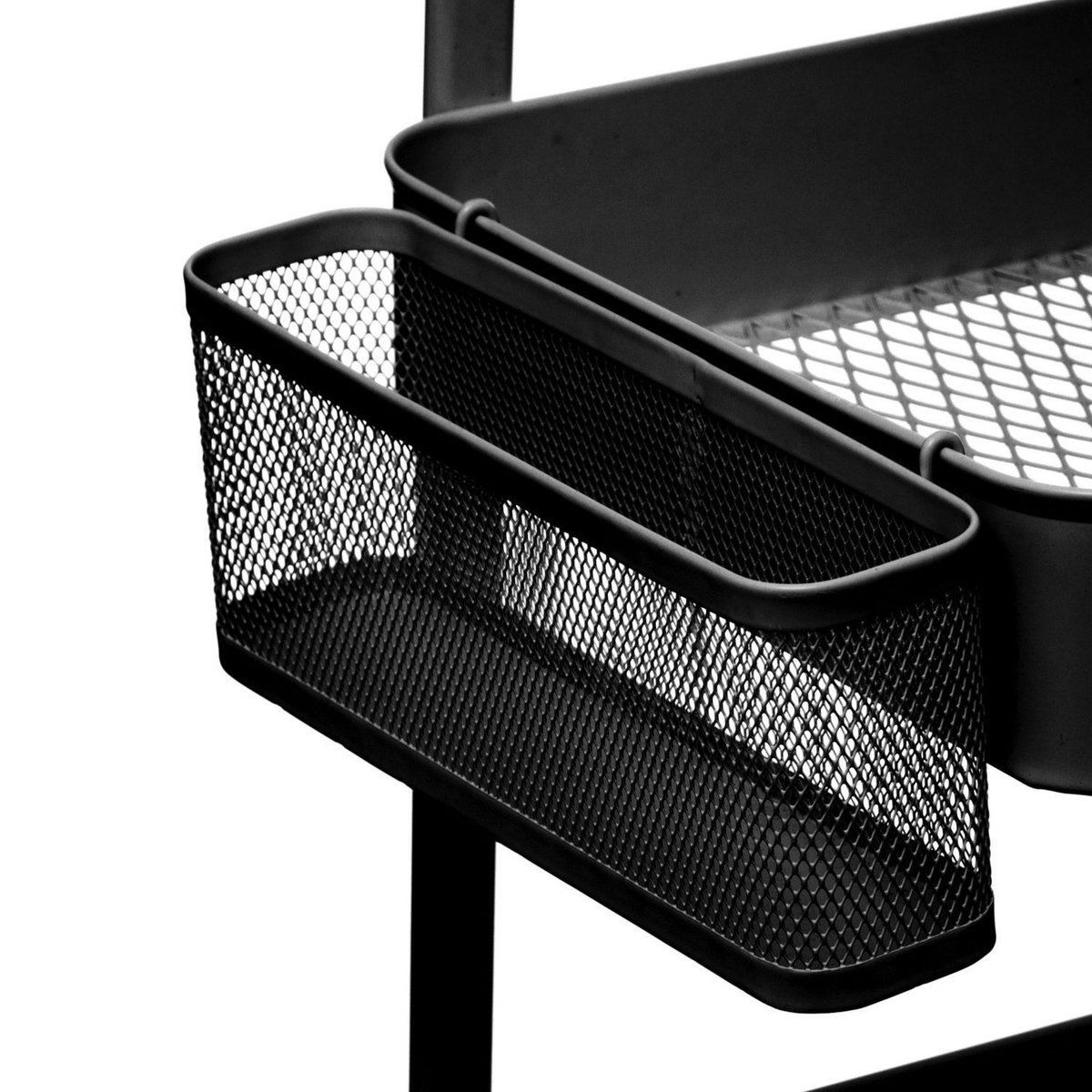 FIVE Desserte de cuisine en métal - Noir