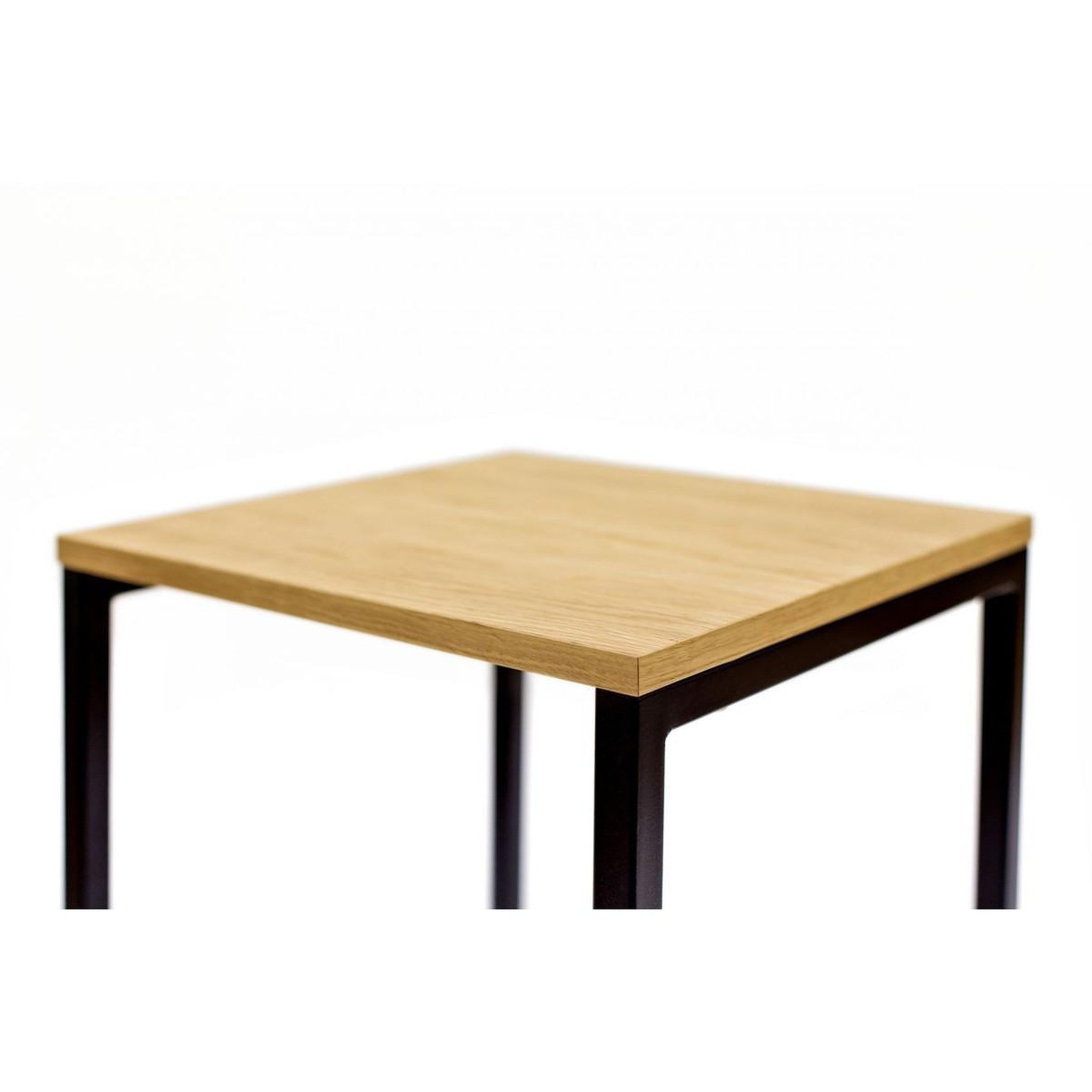 Voir la diapositive 3 : Paris Prix Lot de 2 tabourets design  frame  65cm chêne & noir