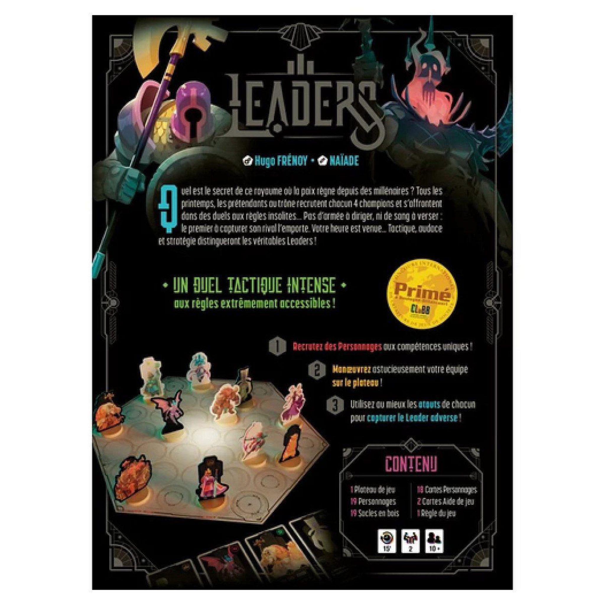 Voir la diapositive 4 : Gigamic Leaders - jeu de strategie pour 2