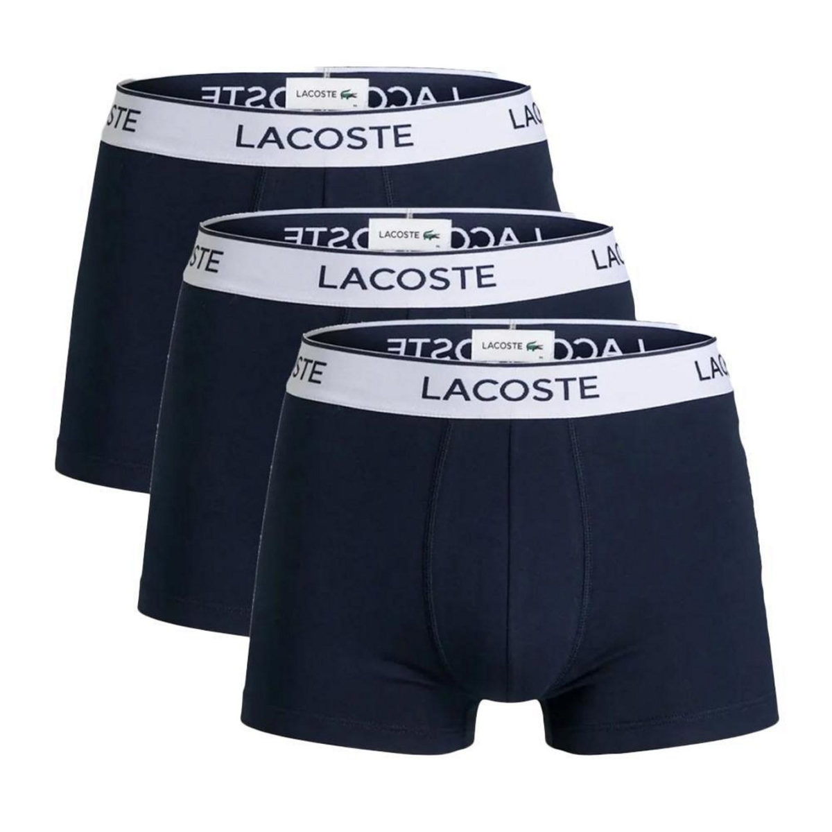 Lacoste X3 Boxers Marine Homme Lacoste 5H8621