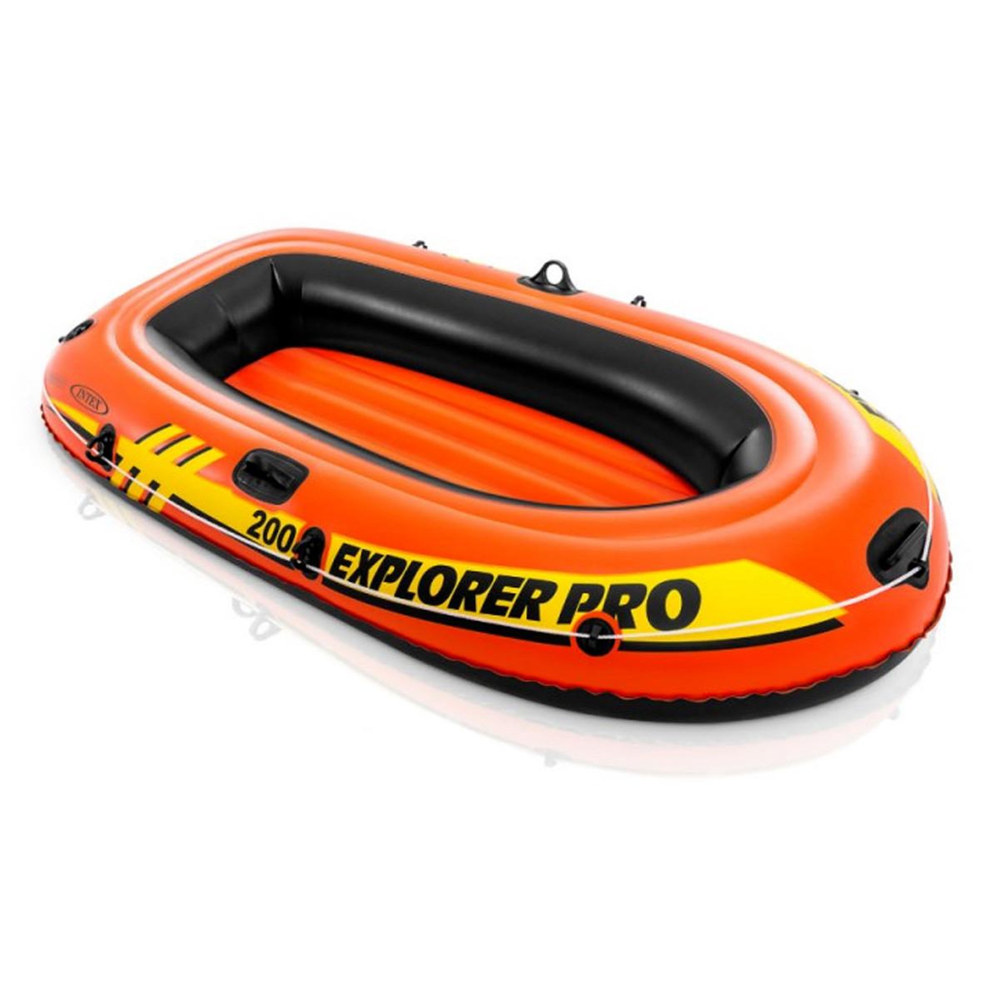 INTEX Bateau gonflable 2 places  explorer pro  orange