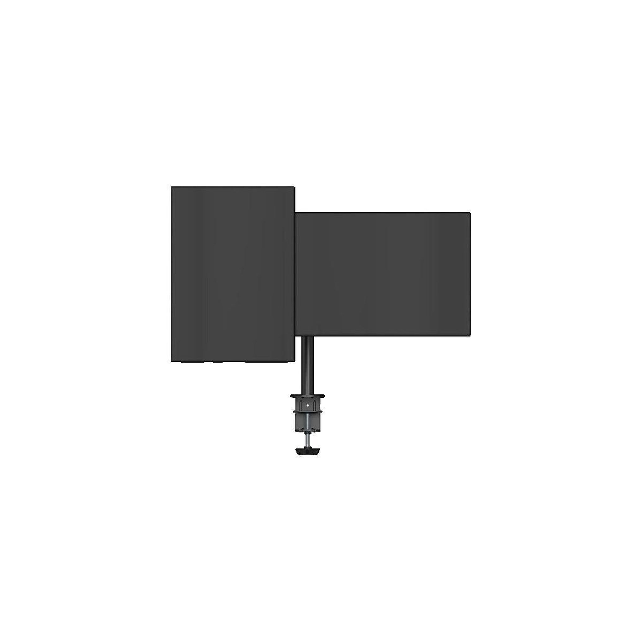 Voir la diapositive 3 : Ultra Pro Support pour moniteurs Ultradesk Skeleton double pince noir