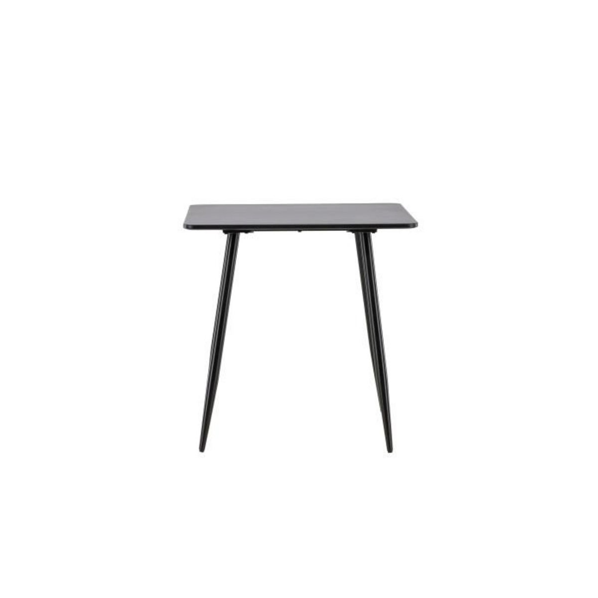 Paris Prix Table à Manger  Polar  75 cm Noir