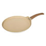 Voir la diapositive 2 : FIVE Poêle à Crêpe en Aluminium Forgé  Harmony  26cm Beige