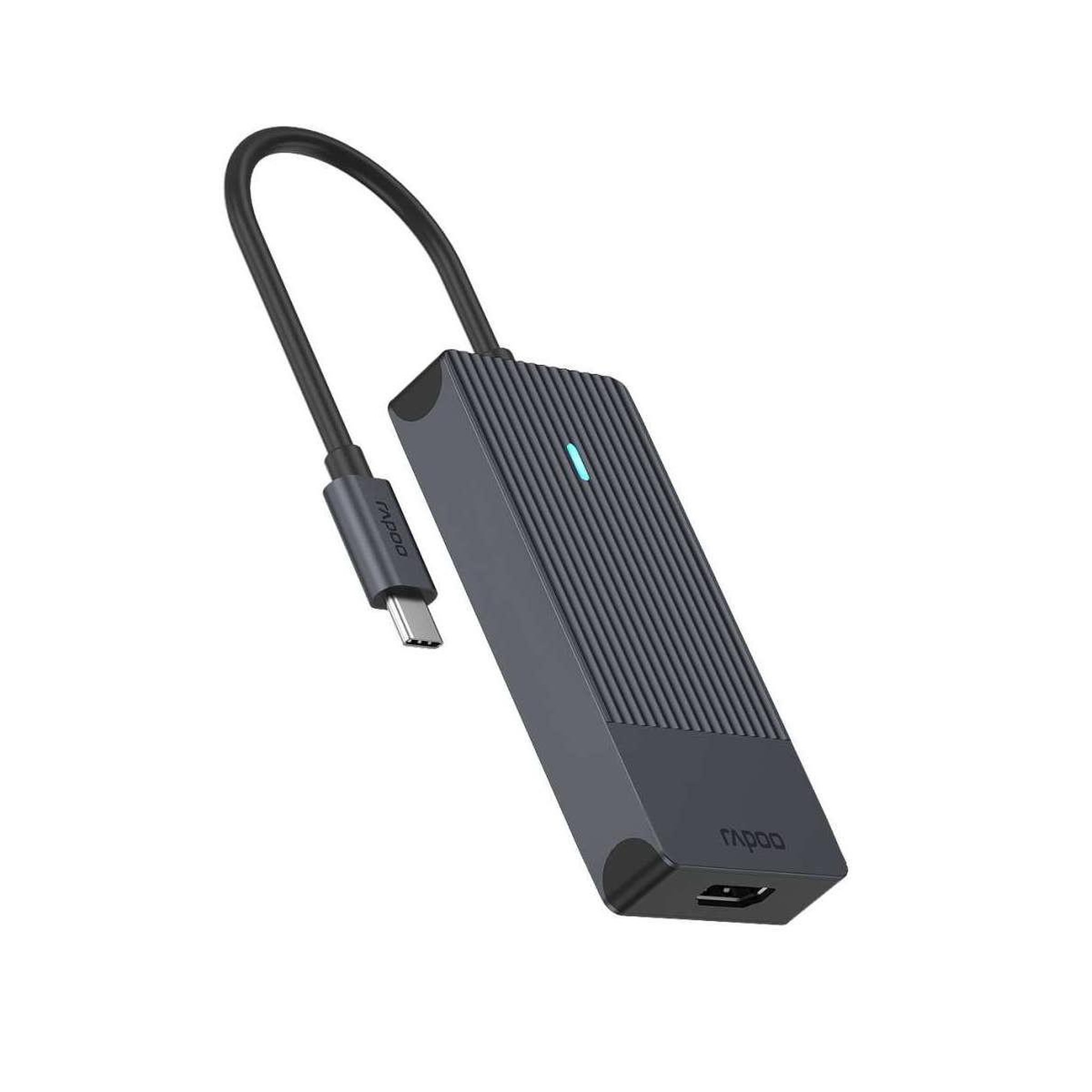 Voir la diapositive 3 : RAPOO Rapoo UCM-2001 carte et adaptateur d'interfaces HDMI, USB 3.2 Gen 1 (3.1 Gen 1), USB Type-C