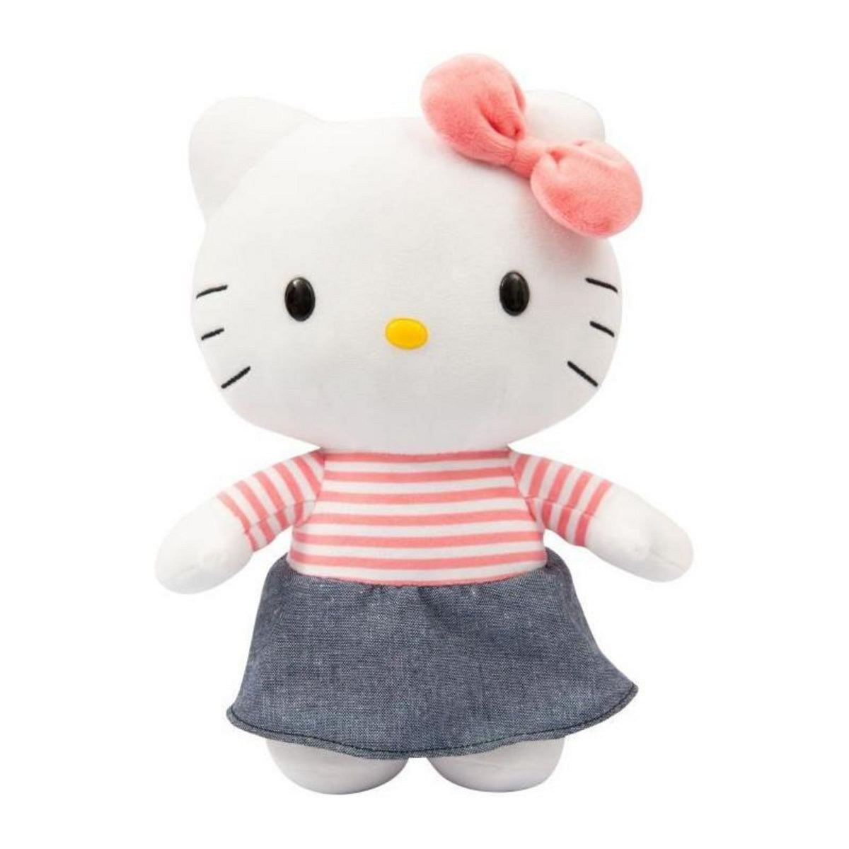 GPTOYS Peluche - GPTOYS - HELLO KITTY - HKT131 - Modele robe denim - 30 cm - Des 3 ans
