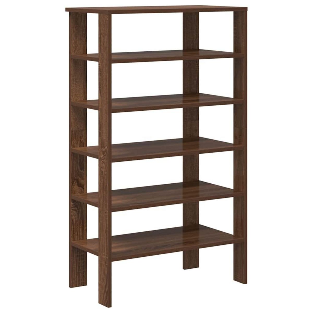 VIDAXL Etagere a chaussures chene marron 61x32x105 cm bois ingenierie